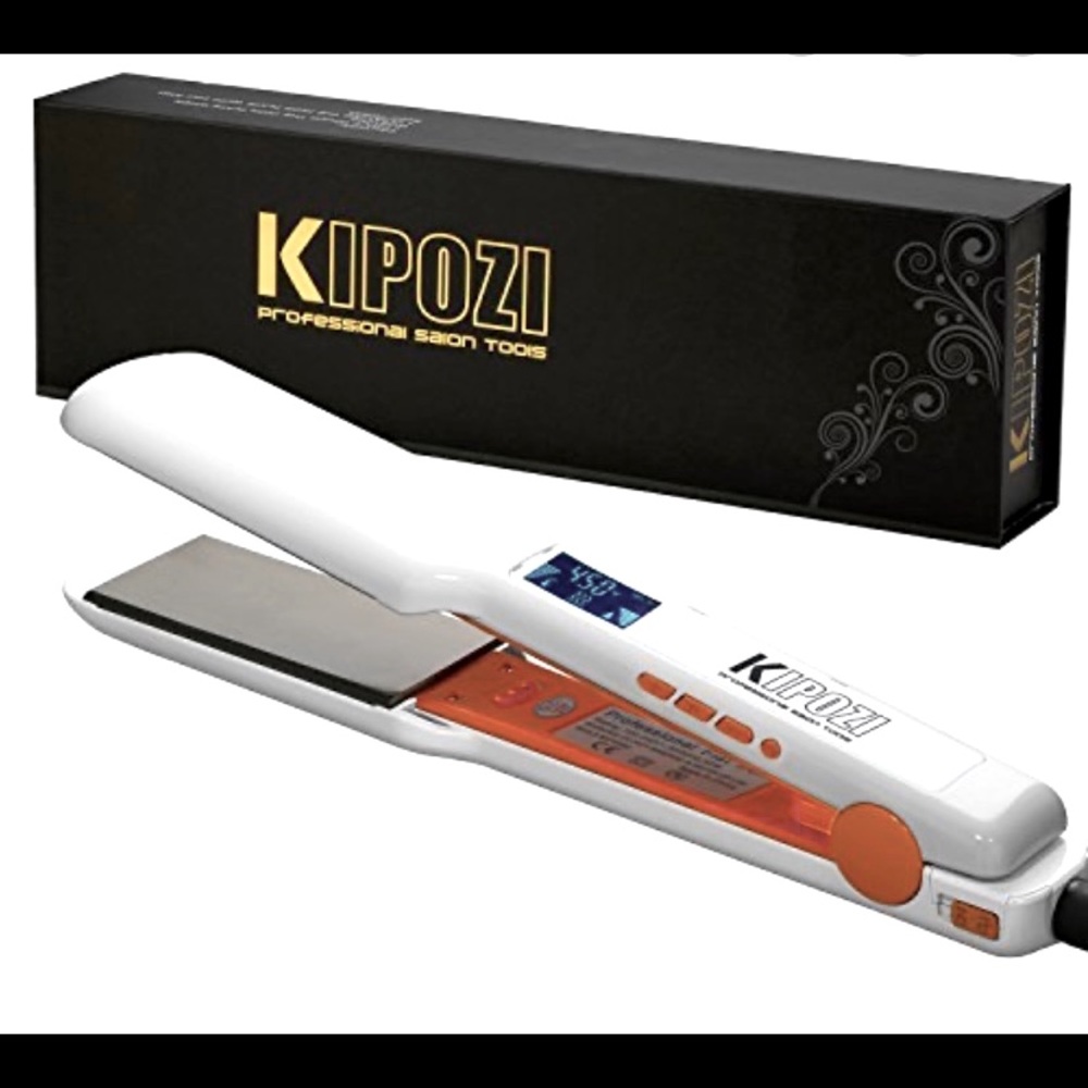KIPOZI Pro Nano Titanium Flat Iron Hair Straighten